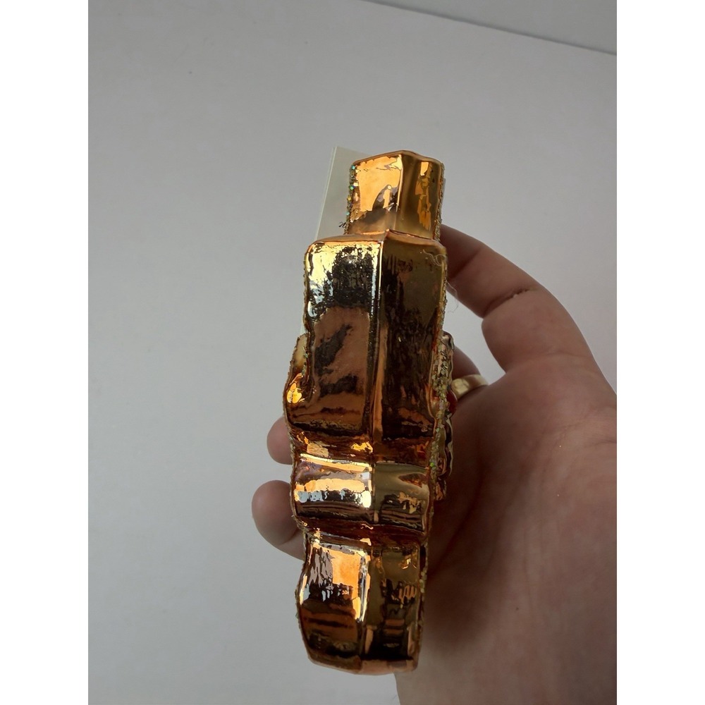 Christopher Radko Joy Jubilee 01-0156-0 Blown Glass Christmas Ornament 2001 - Picture 3 of 6